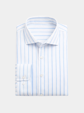 Sky Blue Pinstripe Shirt