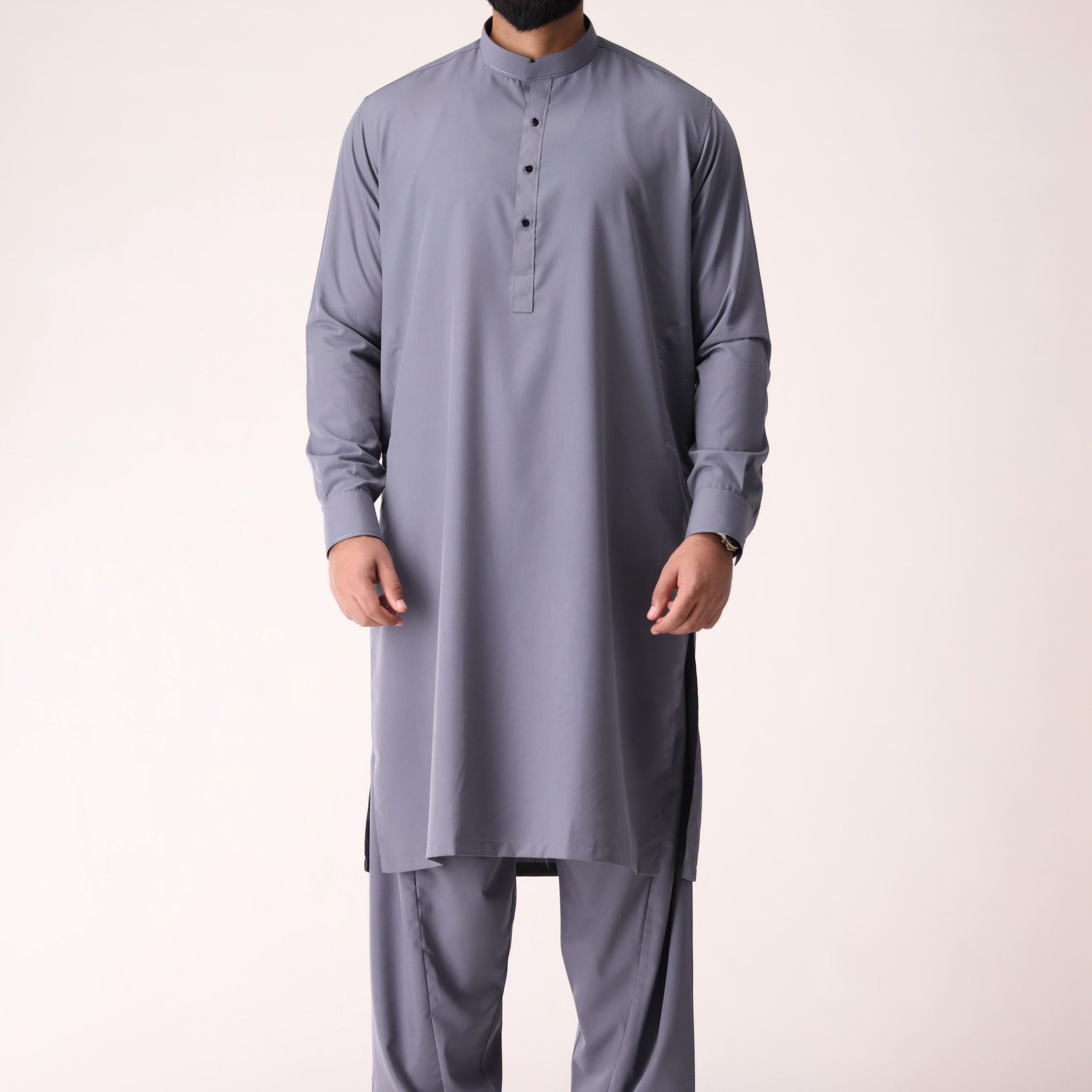 GREY KAMEEZ SHALWAR