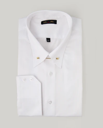 Ivory Pin Collar Prestige ShirtPin Collar Prestige Shirt