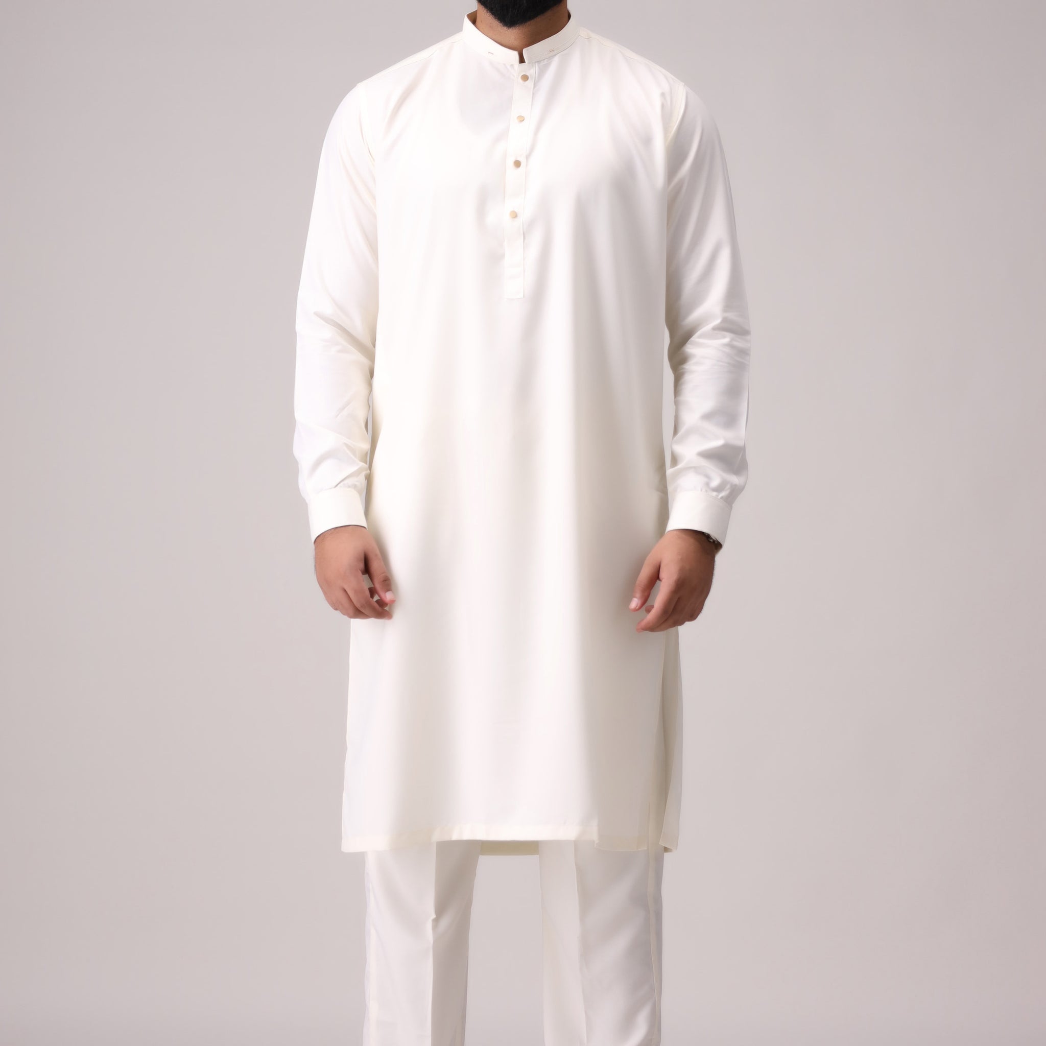 ROYAL OFF WHITE KAMEEZ TROUSER