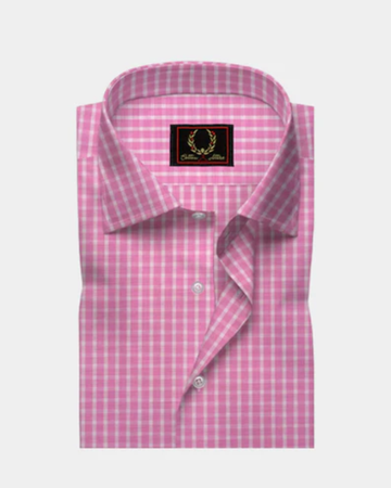 Pink Gingham check Shirt
