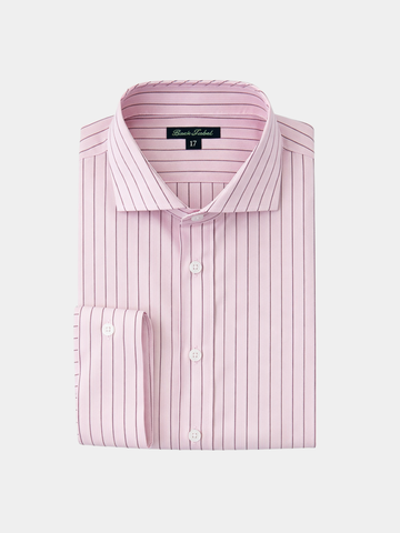 Blush Pink Pinstripe Shirt
