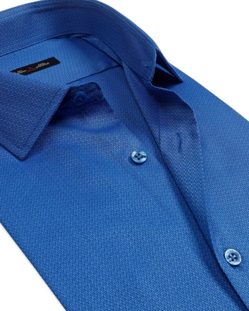 Subtle Waves Blue Shirt