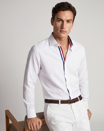 Red Tide Rush Semi Formal Shirt