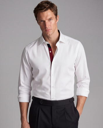 White With Black & Red Sports