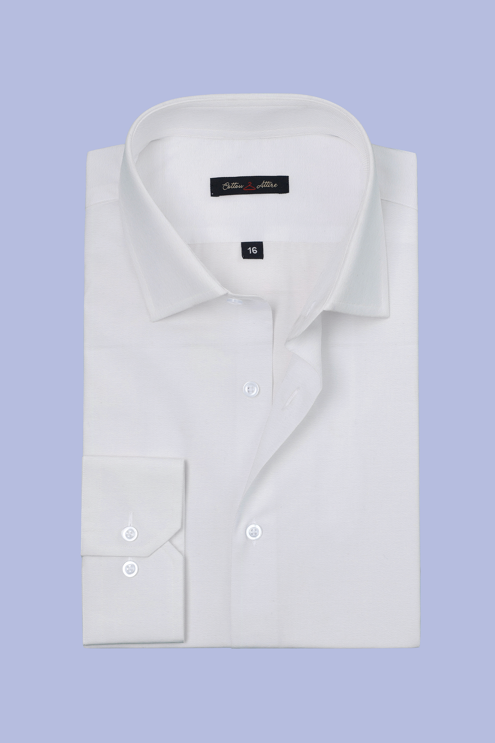 Classic white shirt - Cotton Attire Pakistan