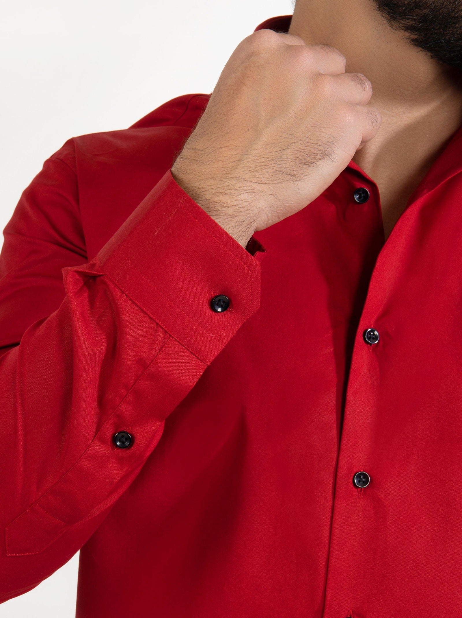 Formal shirt red best sale