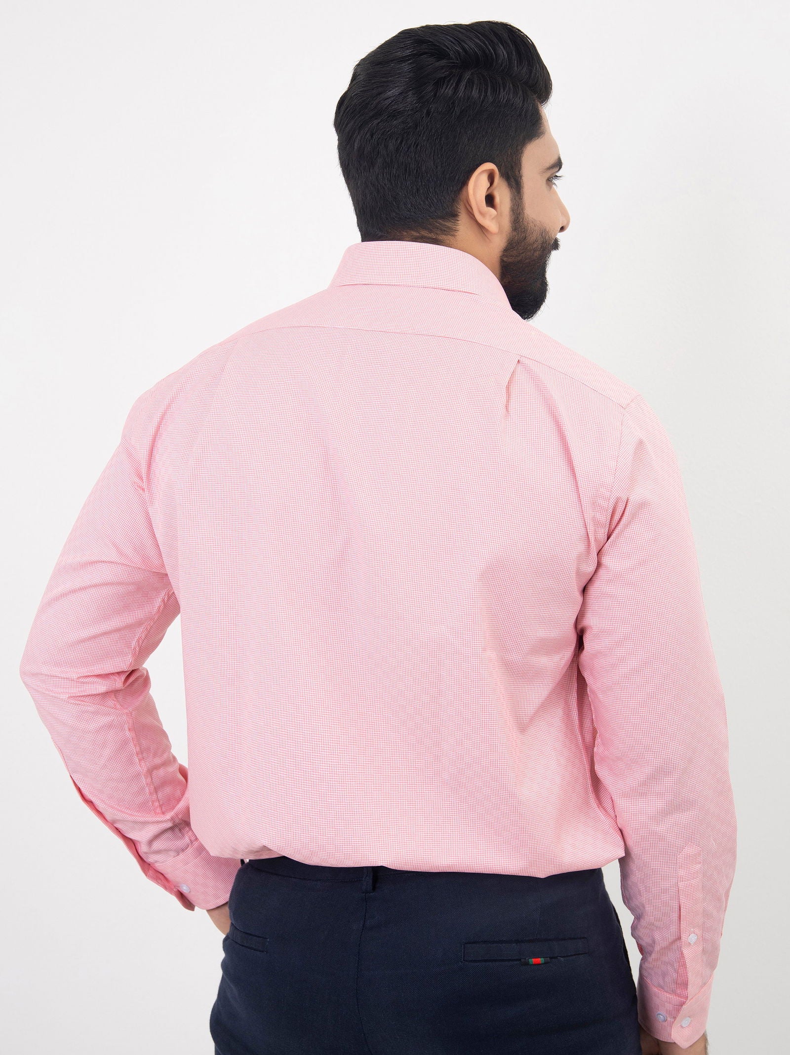 Salmon Shirt - Cotton Attire Pakistan