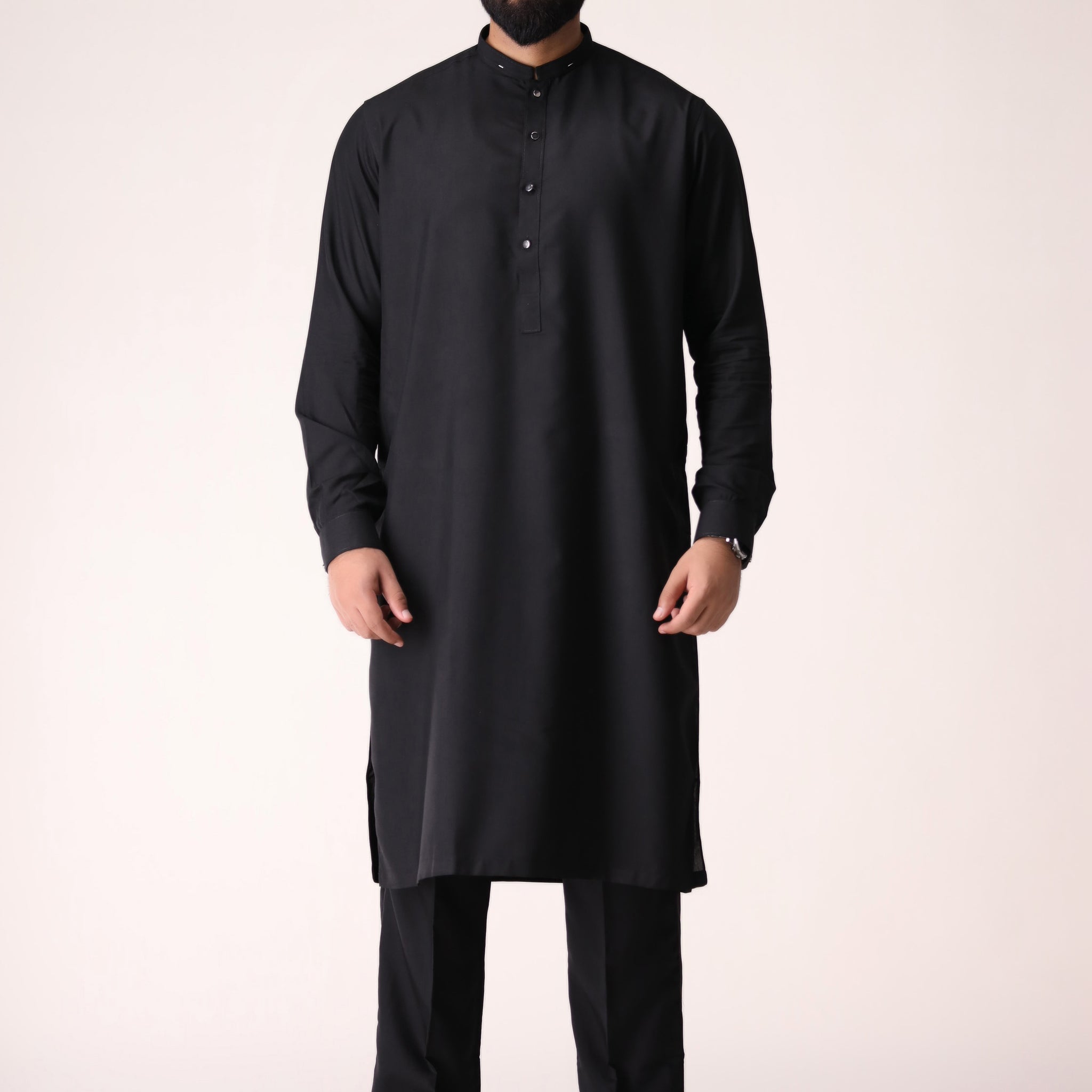 ROYAL BLACK KAMEEZ TROUSER